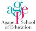 More about Agape School of Education